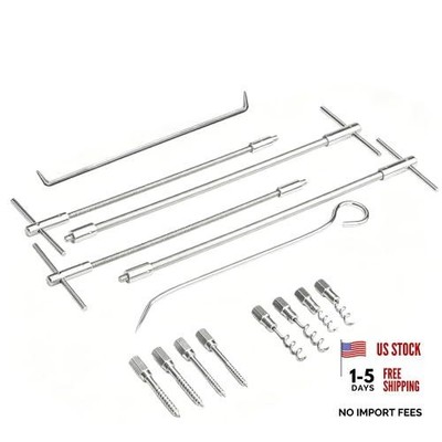6 PCS Packing Extractor Set, Easy Out Screw Extractor Set | Packing Puller