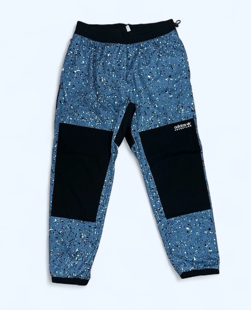 Adidas Adventure Winter Pants Mens Large Black Blue AOP Speckled HK5014
Opens in a new window or tab
