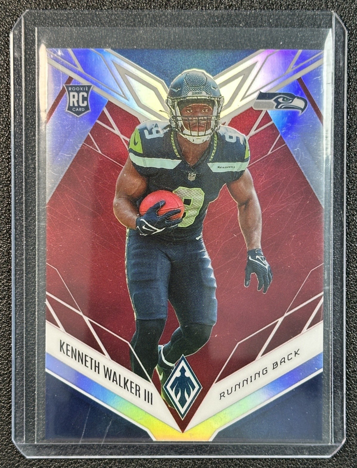KENNETH WALKER III 2022 PANINI PHOENIX #118 ROOKIE RED RC 127/250 SEAHAWKS