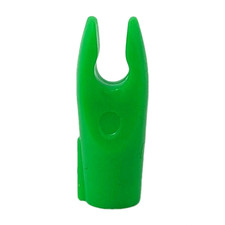 50 Count Bow Hunting Bohning Blazer Standard Throat Pin Arrow Nocks: Solid Green