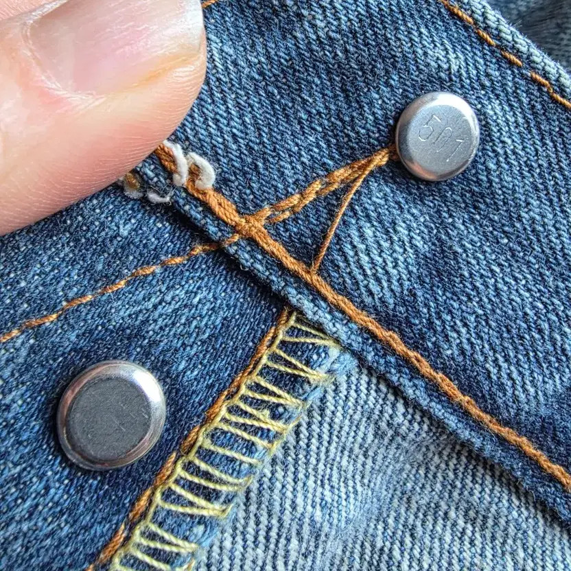 Vintage Levi’s 501 Red Line Selvedge Denim Jeans USA thumbnail 9