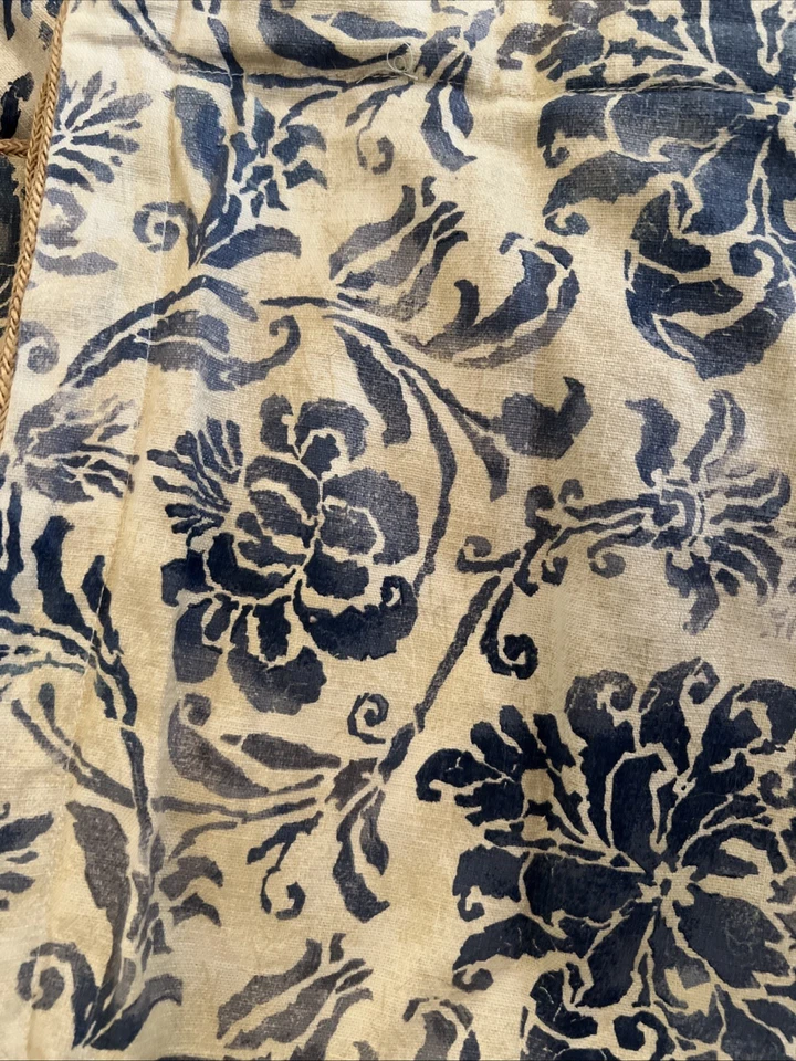 4 Pc Chaps Ralph Lauren Bluff Point Queen Comforter Shams Bed Skirt Blue White - Image 4 of 4