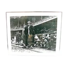 Frank Gifford Giants Autographed Inscribed Framed 16x20 Photo Steiner COA