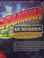 Grammar Gumshoes Learning Well Games Home School RL 3.5-5.0 - 2 to 6 players V7