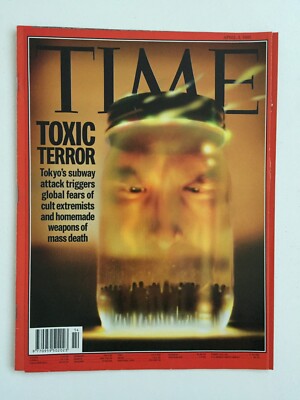 TIME MAGAZINE April 3, 1995 Toxic Terror Tokyo' s Subway Attack Triggers Global