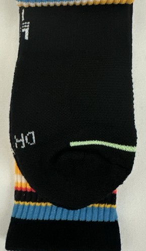 Nike LeBron Elite Crew Basketball Socks Black Large Mens 8-12 DA5076-060 NWT - Picture 12 of 12