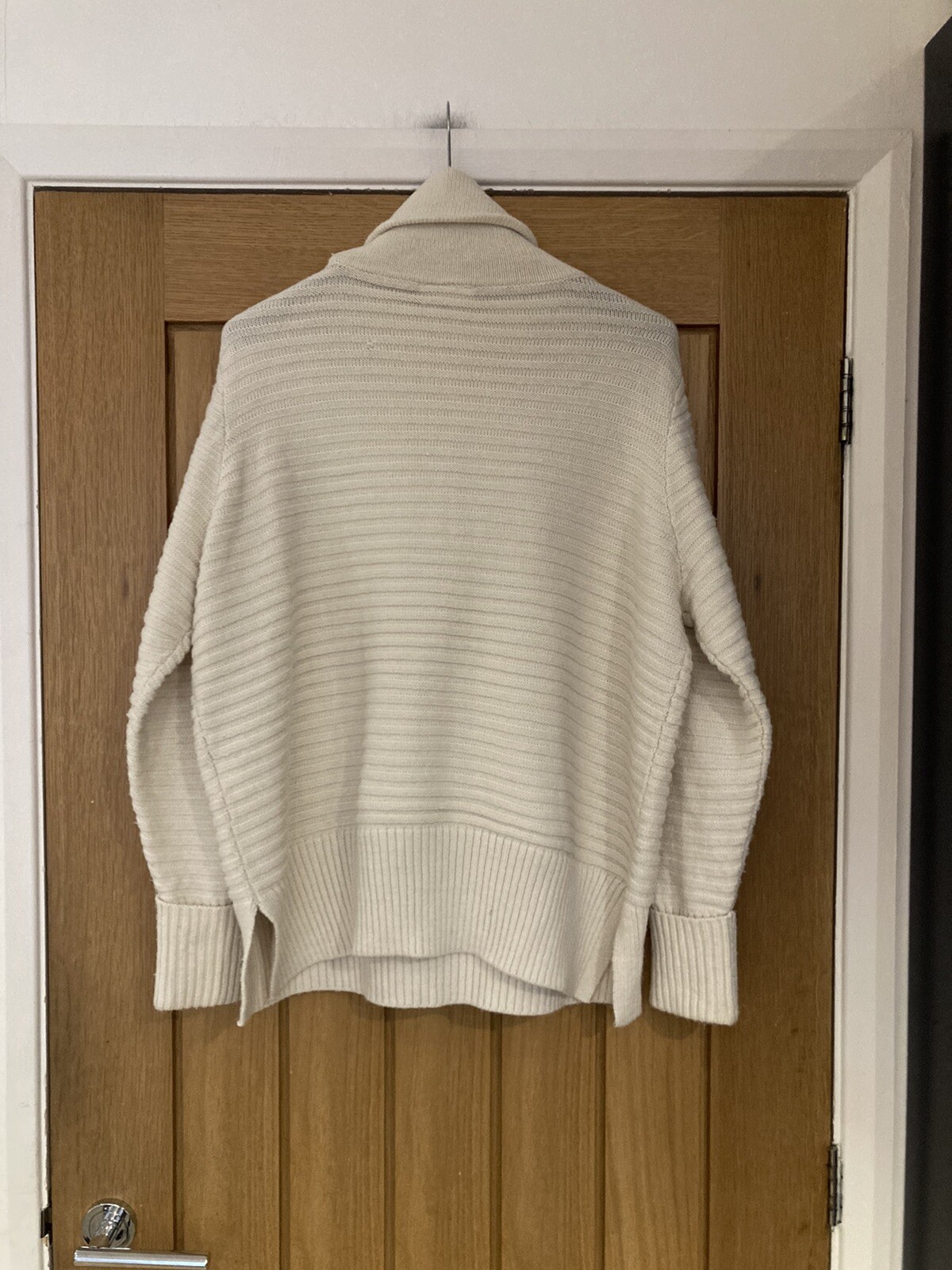 Ladies Wallis Cream Polo Neck Jumper Size L 1618 eBay