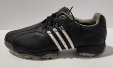 Adidas Tour 360 Golf Shoe Black Spikes 3D Fit Mens US Size 10.5 LEFT SHOE ONLY