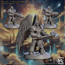 Malak Vindicator - Angel Celestial Warrior - Artisan Guild - Dungeons and Dragon