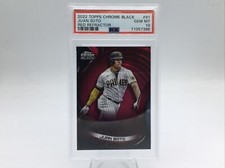 2022 PSA 10 Topps Chrome Black #91 Juan Soto Red Refractor /5 POP 1 🔥🔥