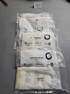 Lucent Technologies M14L-246 4 port faceplate Ivory 108168550 *LOT OF 4*