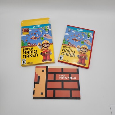 Super Mario Maker - Deluxe Case Only - No Game - Case #1