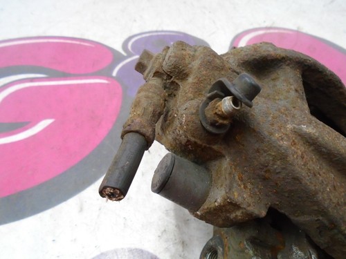 05 MINI COOPER-S R52 1.6 OFFSIDE FRONT BRAKE CALIPER & CARRIER 04-08 - Imagen 2 de 3