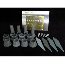 Lockheed C-5B Galaxy. Engines Detailing Sets (for Roden) 1:144 Resin & Photoetch