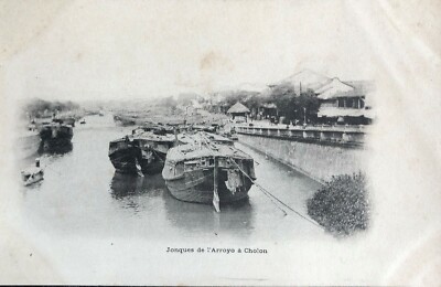 POSTKARTE INDOCHINA JONKEN VON L'ARROYIO IN CHOLON