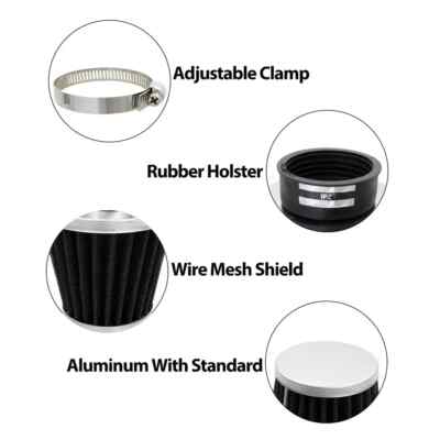 44mm Air Filter For Yamaha PW50, PW80, DT100, DT125, DT175, RT100, TTR125, RD250, RD350, 400 7 thumbnail image