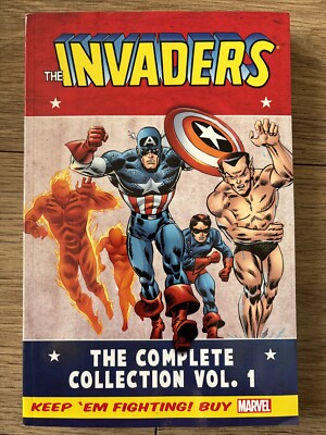 The Invaders: The Complete Collection Vol. 1, First Edition TPB, Marvel 2014