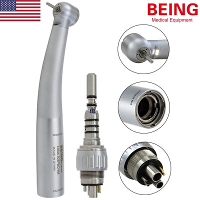 BEING Dental Fiber Optic Turbine Handpiece KAVO MULTIflex LED Coupling 6 Hole