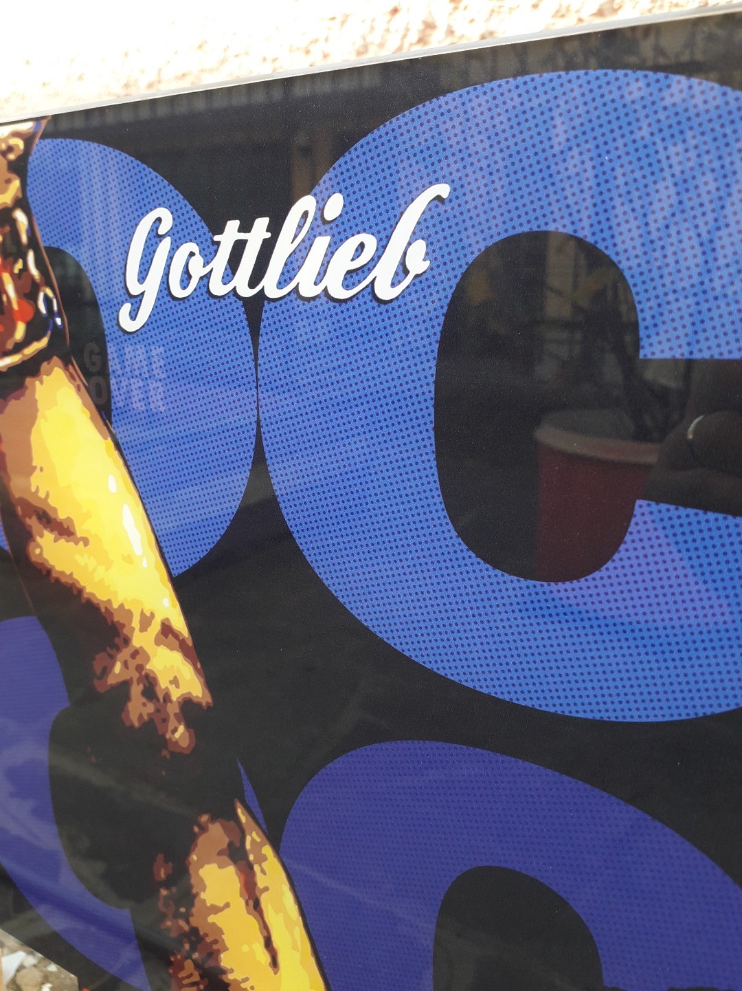 ROCKY Gottlieb pinball Backglass MOVIE VERSION Repro eBay