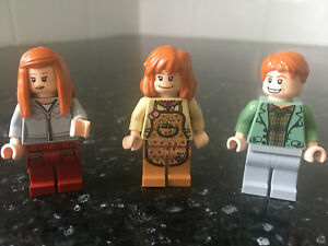 Lego Harry Potter The Burrow Minifigures only 4840 Molly, Arthur & Ginny Weasley | eBay