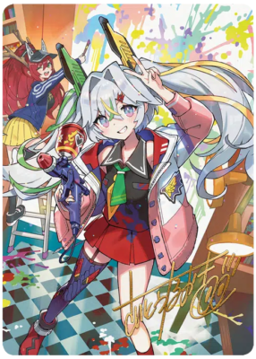 NAOKI SAITO SIGNED Romanesk, Dragon Wizard Special Card Japanese