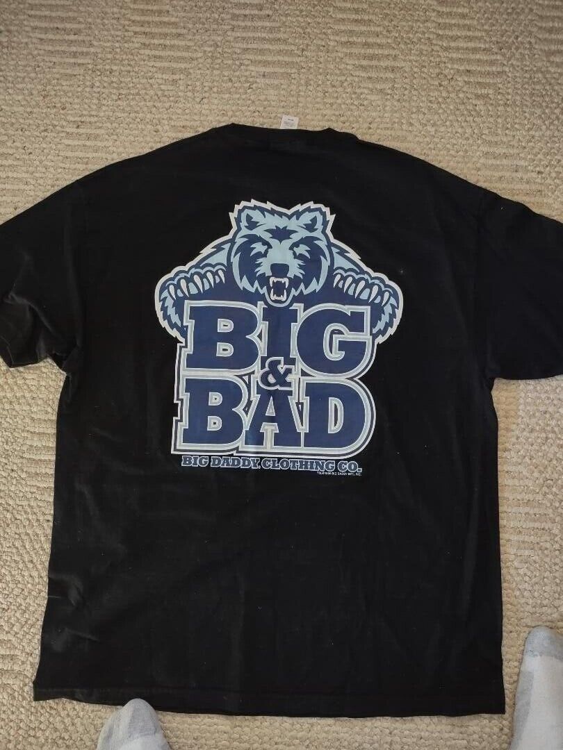 Vintage Big Daddy Gear The Big Brand T-Shirt Black Short Vintage Big Daddy Gear The Big Brand T-Shirt Black Short