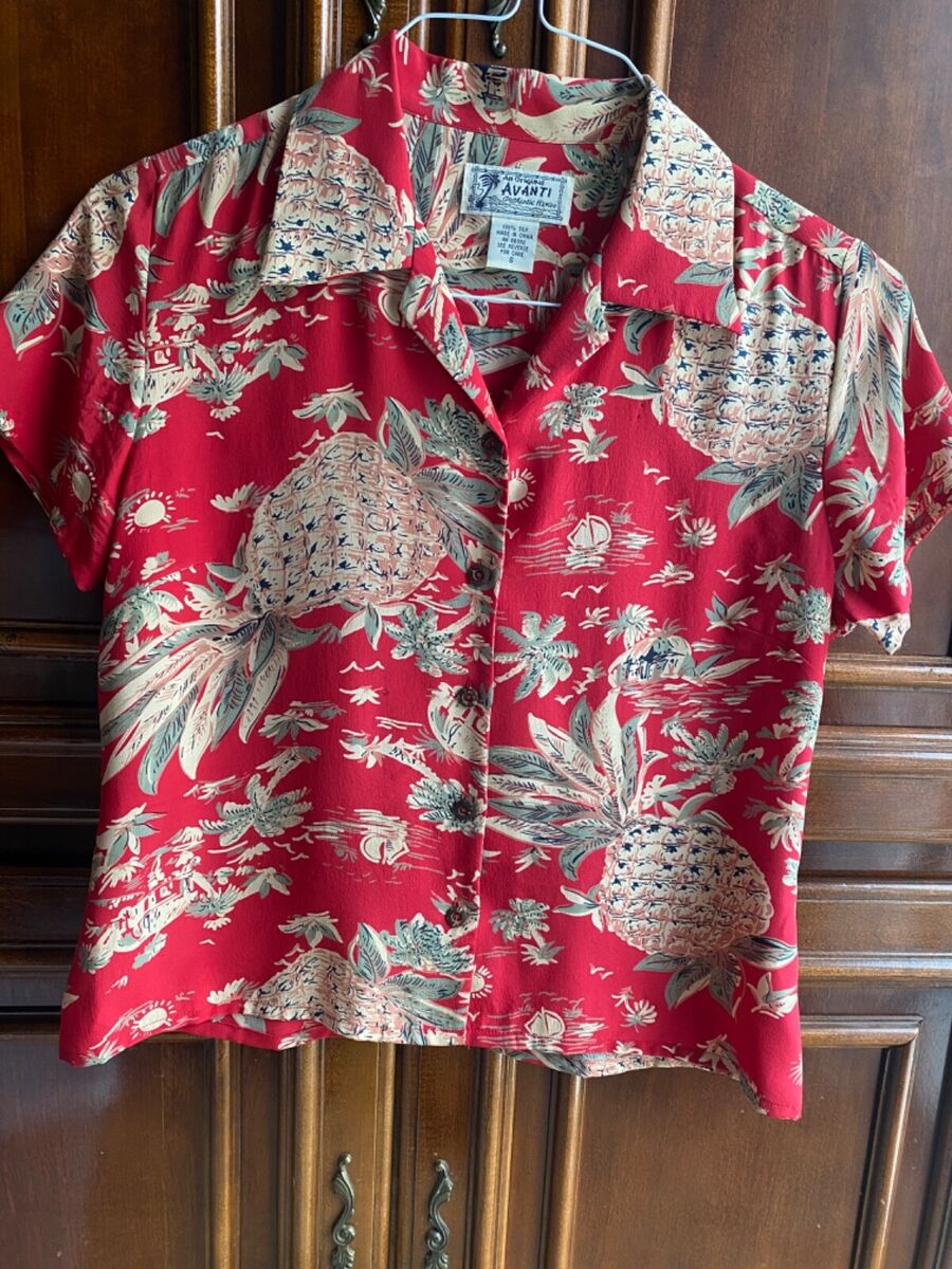 Vintage original Avanti womens Hawaiian shirt | eBay Vintage original Avanti womens Hawaiian shirt | eBay