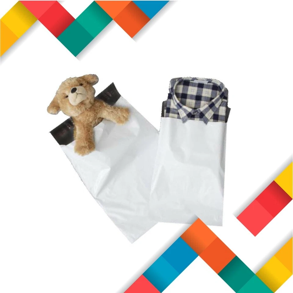 100Pcs Poly Mailer Post/Courier Bag Plastic Satchel Self Sealing Satchel - image 2 of 4