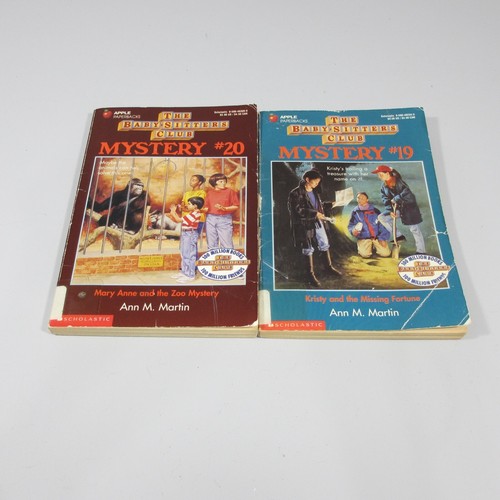 9 Baby Sitter's Club Mystery Books Paperback Dawn Claudia Kristy Mary Anne - Picture 10 of 13