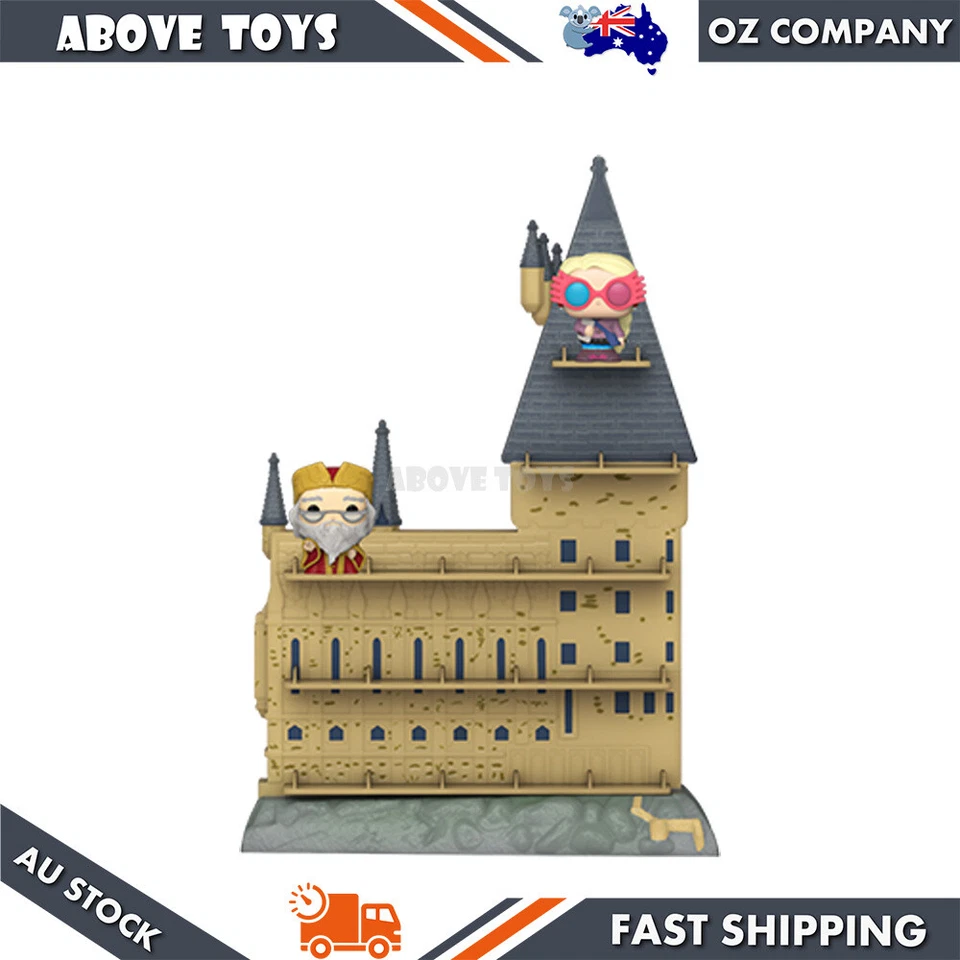 Funko Harry Potter Hogwarts Castle Bitty Pop! Albus Dumbledore Luna Lovegood - image 3 of 4