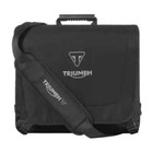 Triumph Motorcycles 10L Black Messenger Bag MLUA24014