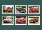 CLASSIC MG SPORTS CARS - Collectors Card Set  - TD MGA MGB MGF & RV8 illustrated