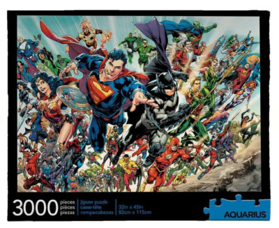 DC Comics Cast 3000pcs Puzzle NEU OVP