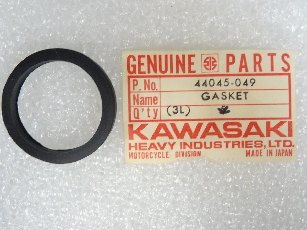 Kawasaki NOS NEW 44045-049 Fork Cover Gasket EX KE KS KZ EX305