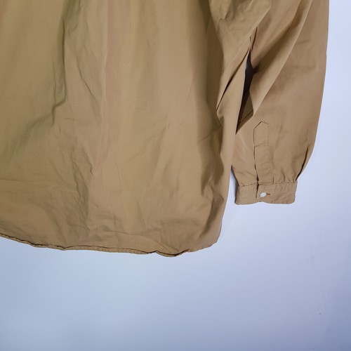 Vintage Marcs Sydney Canvas Shirt Mens L Beige Long Sleeve Regular Fit - Foto 13 di 14