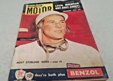 Feb 1957 Modern Motor Magazine Stirling Moss Ford GOLIATH Austin A35 Hudson VW