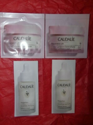NEW CAUDALIE Resveratrol Lift Firming Cashmere Cream Vinoperfect Radiance Serum 