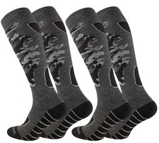 2 Paar Herren Wintersportsocken, Kniestr&uuml;mpfe Camouflage von Stark Soul