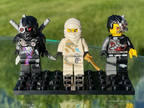 Lego Ninjango Warriors Zane Cole Cyrus Borg Kai Rebooted Ninja Set of 12 Figures - Picture 4 of 9