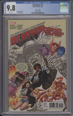 DEADPOOL #21   CGC 9.8   SCOTT KOBLISH - SECRET COMIC VARIANT COVER