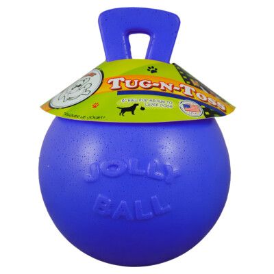Jolly Hundespielzeug Tug-n-Toss Blau - Aktives Spielzeug für Hunde