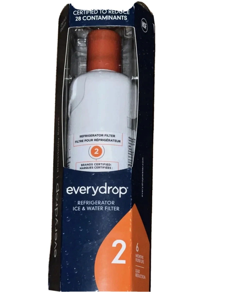Everydrop Ice & Water Refrigerator Filter 2 EDR2RXD1 New SEALED