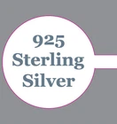 925 Sterling Silver Jewellery Price Stickers Tags Labels Dumbells 22 Variations