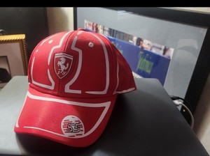 Carlos Sainz Formula 1 FERRARI Hat Puma F1 Cap LAS VEGAS Red