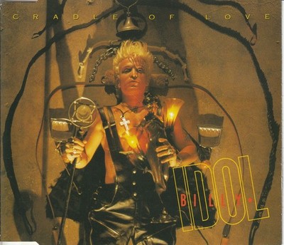 Maxi-CD BILLY IDOL ''Cradle of Love'' 1990 Original Single 2 Extended Versions