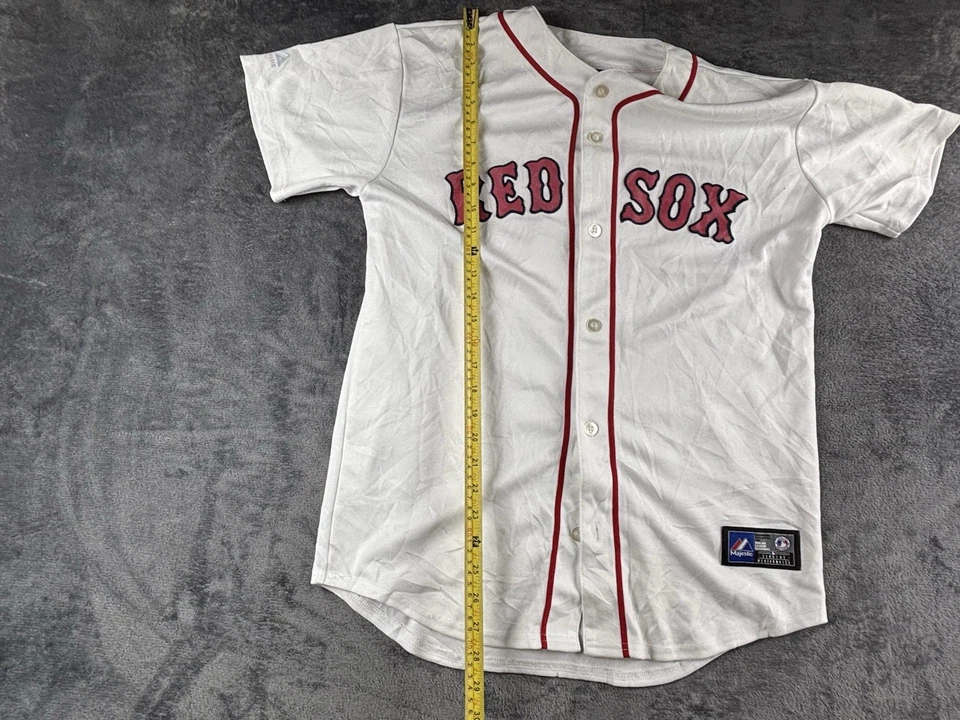 Camiseta deportiva juvenil Boston Red Sox #34 David Ortiz - Imagen 3 de 4