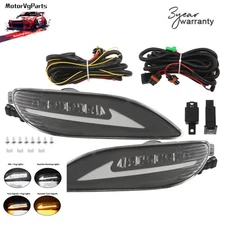 Pair For 2005-2008 Toyota Corolla 2002-03-2004 Camry LED Fog Lights Bumper Lamps