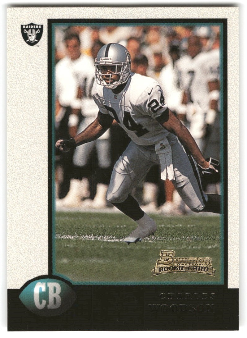 CHARLES WOODSON 1998 BOWMAN #181 RC