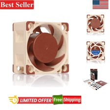 Quiet 40mm Fan 12V 4-pin PWM for Desktop Electronics Cooling