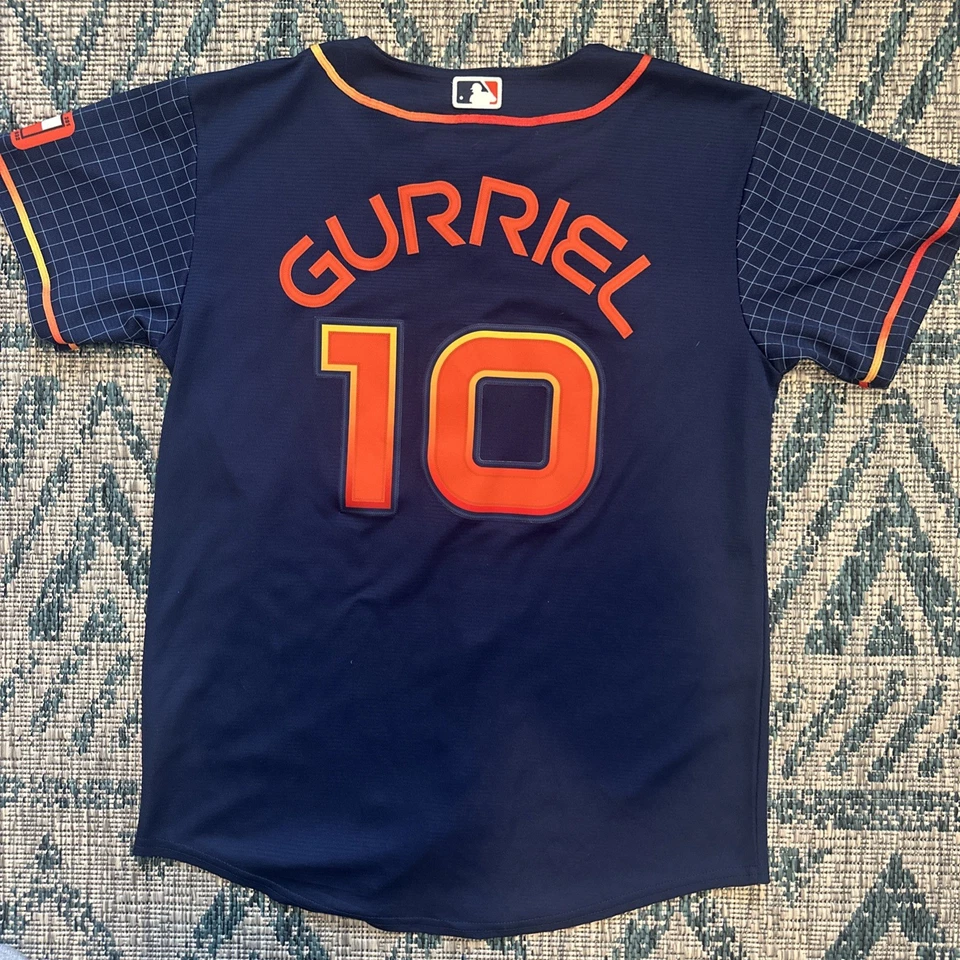 Camiseta Nike Houston Astros Space City Connect #10 Yuli Gurriel para mujer talla grande  Foto 4 de 4